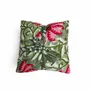 Parfums d'intérieur - Pile de 3 sachets carrés en coton lavande - Vert et rose de Jaipur - LIME TREE DESIGN