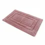 Other bath linens - TAPIS DE BAIN TURIN, VIEUX ROSE 50x80cm 100 % coton, 1600 g/m2 - BY WILLE