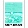 Poster - SAINT-TROPEZ POSTER - AMANDINE REALE CREATIVE ARTIST