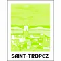Poster - SAINT-TROPEZ POSTER - AMANDINE REALE CREATIVE ARTIST