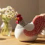 Sculptures, statuettes et miniatures - Figurine coq en Résine - ROLANDE DU DREUILH  LACE JEWEL
