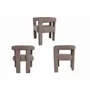 Chaises - Chaise Liam Imprimé brun - EMPREINTE DU TEMPS