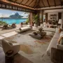 Tapis - TAPIS " BORA-BORA " - PASSION DU TAPIS