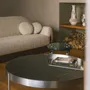 Tables pour hôtels - Table d'appoint ronde IPANEMA: Pieds: Laiton, Pleateau Chêne massif - DUISTT