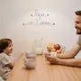 Other wall decoration - Father's Day "Dad we love you" - in Wire - BIJOUX DE MUR