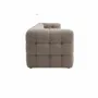 Sofas - ASTANA Bouclette Taupe Sofa - EMPREINTE DU TEMPS