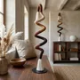 Decorative objects - Terrane Spiral: Handmade Sculptural Macrame Art Object - SARMAL DESIGN