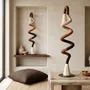 Decorative objects - Terrane Spiral: Handmade Sculptural Macrame Art Object - SARMAL DESIGN