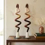 Decorative objects - Terrane Spiral: Handmade Sculptural Macrame Art Object - SARMAL DESIGN