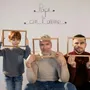 Other wall decoration - Grandfathers' Day "We love you Grandpa" - in Wire - BIJOUX DE MUR