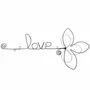 Other wall decoration - Fleur de Lys - "Love" - ​​Wire wall decoration - BIJOUX DE MUR
