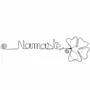 Autres décorations murales - Fleur de Trèfle - "Namaste" - Décoration murale fil de fer - BIJOUX DE MUR