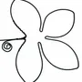 Other wall decoration - Lotus Flower - "Welcome" - Wire Wall Decoration - BIJOUX DE MUR