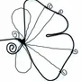 Other wall decoration - Grandfathers' Day "Daddy I love you" - in Wire - BIJOUX DE MUR