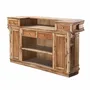 Sideboards - Estaminet old wood counter - SIGNATURE MOBILIER ET DÉCORATION