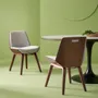 Chairs - Nico beige chair - SIGNATURE MOBILIER ET DÉCORATION