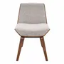 Chairs - Nico beige chair - SIGNATURE MOBILIER ET DÉCORATION
