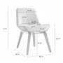 Chairs - Nico beige chair - SIGNATURE MOBILIER ET DÉCORATION