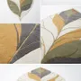 Contemporary carpets - Modern Botanica Leaf Rug — Sage Harvest Area Rug - NUZRAT CARPET EMPORIOUM