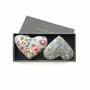 Home fragrances - Box of 2 Cotton Lavender Hearts - Love Heart - LIME TREE DESIGN