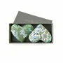 Home fragrances - Box of 2 Cotton Lavender Hearts - Kiss Me Kate - LIME TREE DESIGN