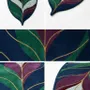 Contemporary carpets - Modern Botanica Leaf Rug — Royal Verdant Area Rug - NUZRAT CARPET EMPORIOUM