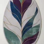 Contemporary carpets - Modern Botanica Leaf Rug — Twilight Flora Area Rug - NUZRAT CARPET EMPORIOUM