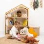 Chambres d'enfants - Bibliothèque Maison de Poupée en Bois - ENJOY THE WOOD