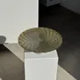 Plateaux - Présentoir à gâteaux sur piédouche en verre effet plumes de paon D33 - OFFICE OBJETS