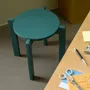 Tabourets - Always Tabouret Bleu pétrole - HÜBSCH