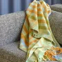 Throw blankets - Tarta Plaid Yellow - HÜBSCH