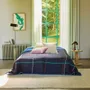 Throw blankets - Sen Bedspread Dark blue - HÜBSCH