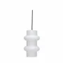 Ceiling lights - Pilule Pendant Double Shiny White - HÜBSCH