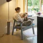 Chaises longues - Ouli Fauteuil lounge Gris clair chiné - HÜBSCH