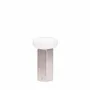 Wireless lamps - Low Portable Lamp Nickel - HÜBSCH