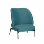 Lounge chairs - Area Lounge Chair Petrol - HÜBSCH