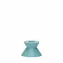 Candlesticks and candle holders - Two Candleholder Blue - HÜBSCH