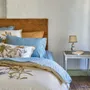 Linge de lit - PARURE DE LIT IMPRIMÉE EN PERCALE DE COTON OASIS - SYLVIE THIRIEZ