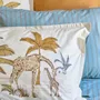 Linge de lit - PARURE DE LIT IMPRIMÉE EN PERCALE DE COTON OASIS - SYLVIE THIRIEZ