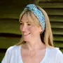 Scarves - Cotton Square Bandana Scarf: Made from Liberty Fabric Emma & Georgina - LIME TREE DESIGN