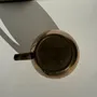 Tasses et mugs - Mug indien en métal doré gravé de motifs floraux H11 - OFFICE OBJETS