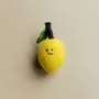 Objets déco enfant - Magnets en laine colorés représentant des fruits et des légumes - PERSON'ELLE
