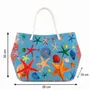 Sacs et cabas - Beach Bag Medium Stella Marina Azzurro - BEACH VIBES