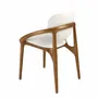 Chairs - Off-white fabric chair - ANGEL CERDÁ