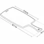 Couteaux - PLANCHE DE PRESENTATION TECK STOLF SHARE&SERVE 45.7X19.1X1CM - STOLF
