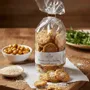 Delicatessen - Chickpea, sesame & parmesan biscuits 150g New for 2026 - CATRICE GOURMET