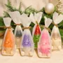 Christmas table settings - Santa Candle Gift Set – 6 Pieces of Christmas Joy - WIRAWIRI