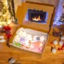 Christmas table settings - Santa Candle Gift Set – 6 Pieces of Christmas Joy - WIRAWIRI