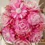 Floral decoration - Soy Wax Candle Pot – Medium Flower Home Decor Gift - WIRAWIRI