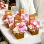 Candles - Artisan Flower Candle Bouquet Basket–Scented Collection - WIRAWIRI